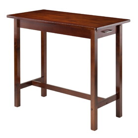 Winsome 94540 Wood Kitchen Island Table with 2 drawers