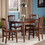 Winsome 94582 Shaye 5-Pc Dining Table with Slat Back Chairs, Walnut