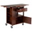 Winsome 94643 Gregory Extendable Top Kitchen Cart, Walnut
