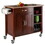 Winsome 94843 Mabel Utility Kitchen Cart, Natural & Walnut