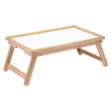 Winsome 98721 Wood Breakfast Bed Tray, Flip Top, Foldable Legs