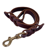 Ray Allen Manufacturing 3222XX BRAIDED LEATHER LEASH (1/2" or 3/4")