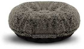 Bessie and Barnie BB-BAGEL-24 Bagel Bed - Midnight Frost and Black Puma or Customize your Own