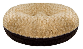 Bessie and Barnie BB-BAGEL-40 Bagel Bed- Camel Rose and Godiva Brown - or Customize your Own