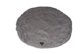 Bessie and Barnie BB-BAGEL-BED-COVER-ONLY-3 Bagel Bed Cover- Serenity Grey or Customize your Own