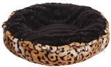 Bessie and Barnie BB-BAGELETTE-1 Bagelette Bed- Black Puma and Chepard or Customize your Own