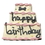 Bubba Rose Biscuit BKBCAK Birthday Cake Treats, Price/8 per case