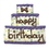 Bubba Rose Biscuit BKBCAK Birthday Cake Treats, Price/8 per case
