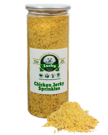 Lucky Premium Treats CJSJ7 Chicken Jerky Sprinkles for Dogs