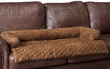 Hunter K9 Wholesale HK9-SOLV62368 Solvit Sta-Put™ Bolstered style Furniture Protector - Cocoa