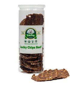 Lucky Premium Treats LCBJ Lucky Chips Beef Treats