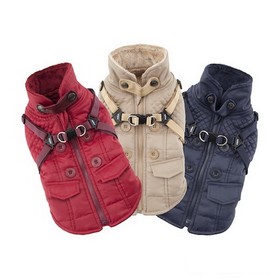Puppia PAQD-VT1463 Wilkes Vest with Harness by Puppia&#174;