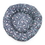 Mutts and Mittens ROCNC Navy Cats in Garden Cotton Fabric Round Pet Bed, Price/each