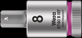 Wera 05003031001 8740 B Hf Hex-Plus Sw 4,0 X 35 Mm Zyklop Bit Socket With 3/8" Drive Holding Function