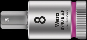 Wera 05003083001 8740 B Hf Hex-Plus Sw 5/32" X 35 Mm Zyklop Bit Socket With 3/8" Drive Holding Function