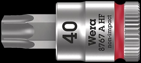 Wera 05003362001 8767 A Hf Torx Zyklop Bit Socket With 1/4" Drive With Holding Function , Tx 10 X 28 Mm