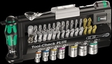 Wera 05056490001 Tool-Check Plus Bits Assortment With Ratchet + Sockets