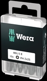 Wera 05072401001 851/1 Z Ph 2 X 25 Mm Diy-Box Bits For Phillips Screws Diy-Box