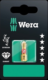 Wera 05073334001 851/1 Bdc Ph 3 X 25 Mm Sb Bits Assortment