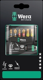 Wera 05073419001 Bit-Check 7 Diamond 1 Sb Bits Assortment