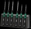 Wera 05118156001 2052/6 Rack Screwdriver Set