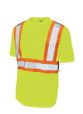 Tough Duck S392 Micro Mesh Short Sleeve Safety T-Shirt with Pocket