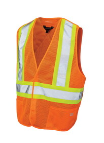 Tough Duck S9i0 Mesh Five-Point Tear Away Safety Vest