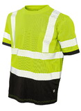 Tough Duck ST07 Micro Mesh Short Sleeve Safety T-Shirt with Pocket