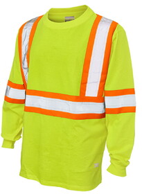 Tough Duck ST21 Cotton Jersey Long Sleeve Safety T-Shirt