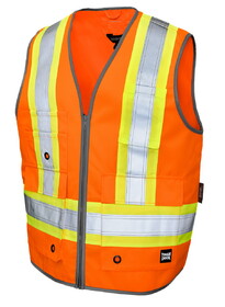 Tough Duck SV12 Poly Twill Deluxe Safety Vest