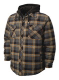Tough Duck WS06 Quilt Lined Hooded Flannel Jac-shirt