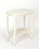 Wayborn 4164 Side Table With Shelf, 26'' x 22'' x 14'', Whitewash