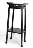 Wayborn 5660-42 Chow Pedestal, 42'' x 18.5'' x 14'', Ant. Black