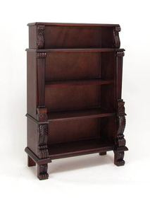Wayborn 5693 Bookcase, 54'' x 36'' x 15'', Brown