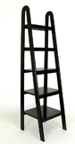 Wayborn 9025B Black Ladder, 67.5'' x 19'' x 19'', Black