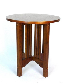 Wayborn 9069 Oak Table, 28'' x 26'' x 26'', Oak