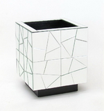 Wayborn MC013-B Beveled Mirror Pedestal, 19'' x 16'' x 16''
