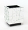 Wayborn MC013-B Beveled Mirror Pedestal, 19'' x 16'' x 16''