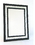 Wayborn MR302 Black Diamond Cut Mirror, 31.5'' x 23.5'' x 0.625''