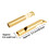 GOGO 2 PCS Brass Whistle with Bottle Opener Design Dual-use Whistles for Outdoor Safety Boating Camping Hiking Hunting