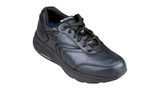 InStride 6000 Newport Lace Mens Leather Walking Shoes - Black