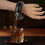 TOPTIE Bracelet Bangle Flask for Liquor 3.5 oz Stainless Steel Bracelet Flask Gift Ideas for Women (Silver with Rhinestones Lid)