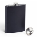 TOPTIE 8 oz Drinking Flask Screw Cap with 304 Stainless Steel Funnel, Great Gift Idea for Best man