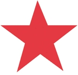 Xstamper 11309 Specialty Stamp - Star, Red, 5/8