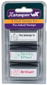 Xstamper 35207 Teacher Stamp Kit #3XStamper VX35207