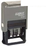 Xstamper 40160 4-Yr Line Dater Size: 1.5 Plastic Self-Inking