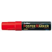 Xstamper 47233 Poster Marker EPP-6, 6.0mm, Red