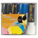 Xstamper 47327 30mm Chisel 4PK Poster Markers (Primary) EPP-30
