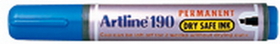 Xstamper 47354 Dry Safe Permanent Marker EK-190, 2.0-5.0mm, Blue
