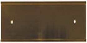 Xstamper 77210 772102"x8" Aluminum Wall Holder Gold